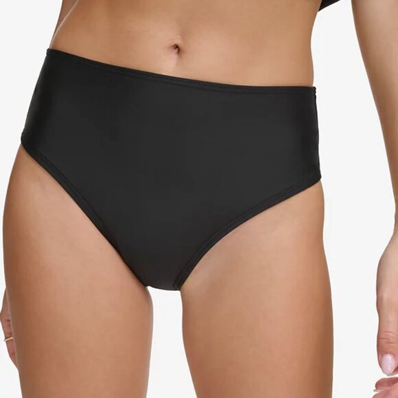 NWT DKNY Women's Classic Mid Rise Bikini Bottoms Sz XL - Picture 3 of 8